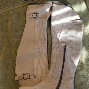 NAPOLEON Italian knee suede boots 36